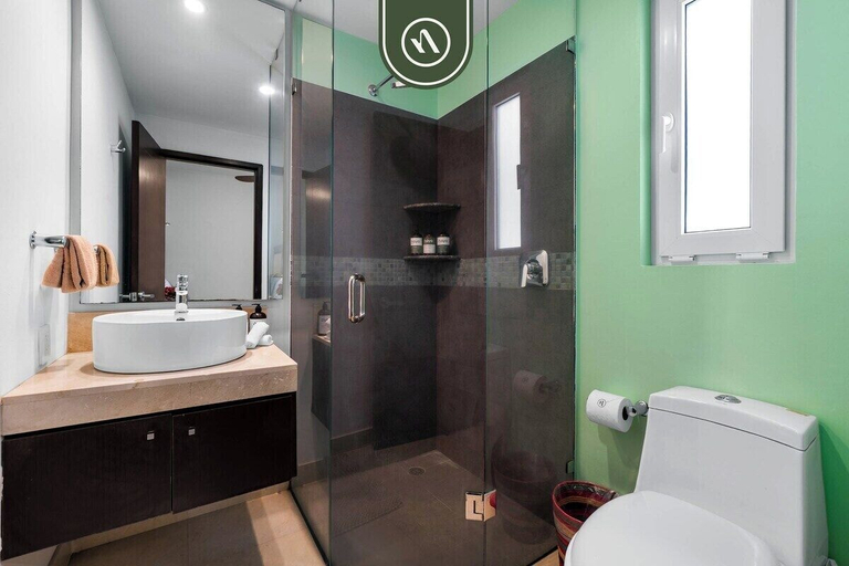 Bathroom 2, Elegant 2 BR Condo With Amazing Rooftop Pool, Puerto Vallarta