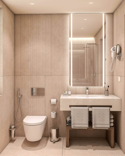 Bathroom 4, La Reserve by Duka Winery, Durrësit