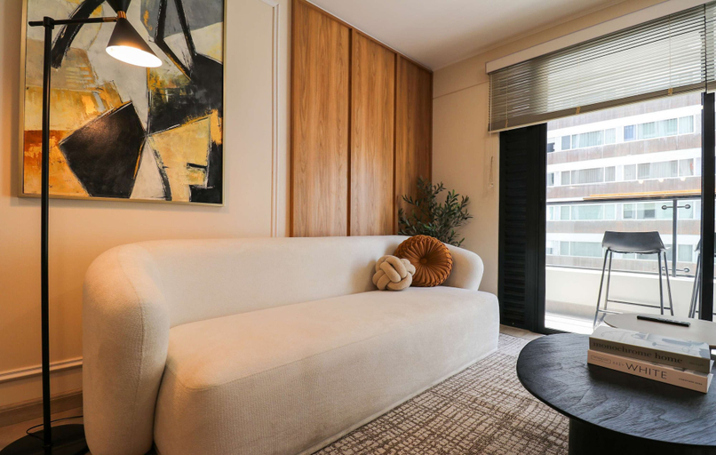Room 4, w Top Cozy 3BR With Balcony in Miraflores, Lima