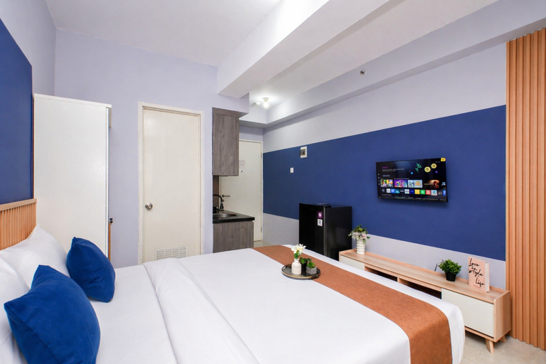 Bedroom 2, Compact Style Studio at Pakubuwono Terrace Apartment By Travelio, Jakarta Selatan