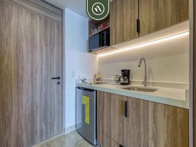 Private kitchen 5, Oceanview Studio - King Bed - Pools - Beachclub, Puerto Vallarta