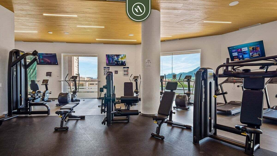 Fitness facility 5, Oceanview Studio - King Bed - Pools - Beachclub, Puerto Vallarta