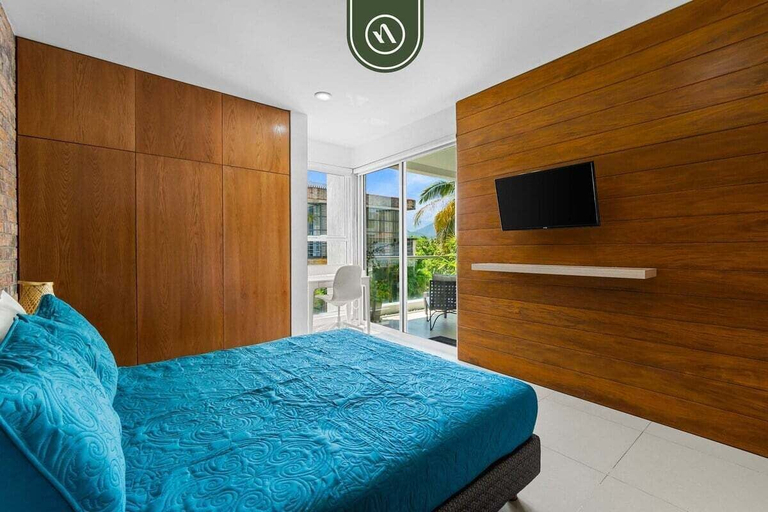 Room 4, Amazing 1BR Condo - Pool - BBQ in Versalles, Puerto Vallarta