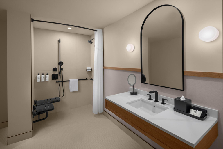 Bathroom 5, The Waymark Chattanooga, Tapestry Collection By Hilton, Hamilton