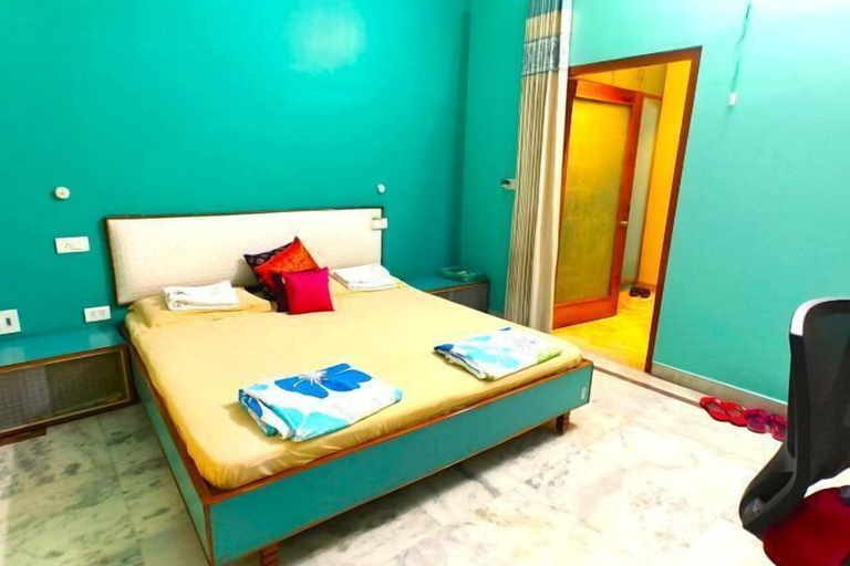 Bedroom 3, Ish Atithya Corporate Serviced Apartments with Modular Kitchens in Lucknow, IN, Lucknow