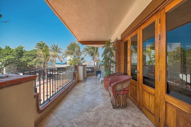 Terrace/patio 2, Ocean View 2Br Condo-balcony-beach-pool - 204, Puerto Vallarta