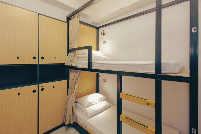 Bedroom 4, DONGMEN 3 Capsule Inn - Hostel, Taipei City