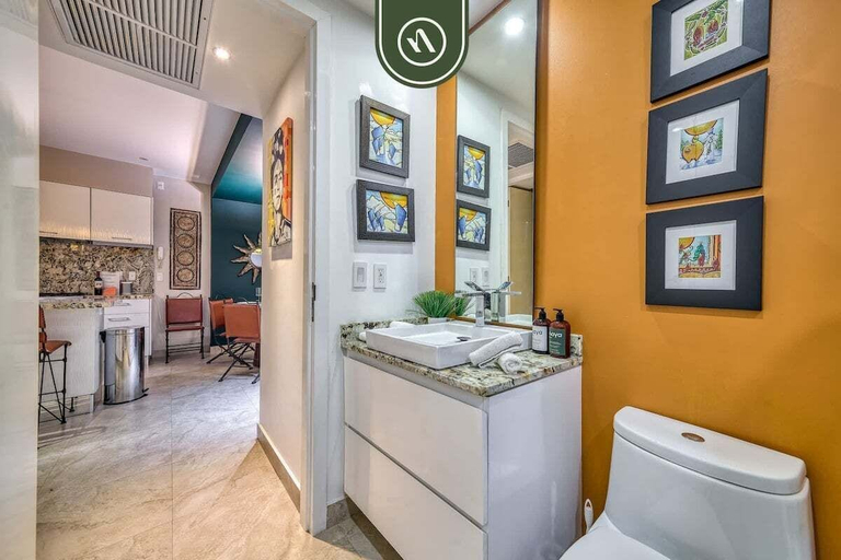 Bathroom 4, Stunning 2 BR Condo in Romantic Zone - Pool, Puerto Vallarta