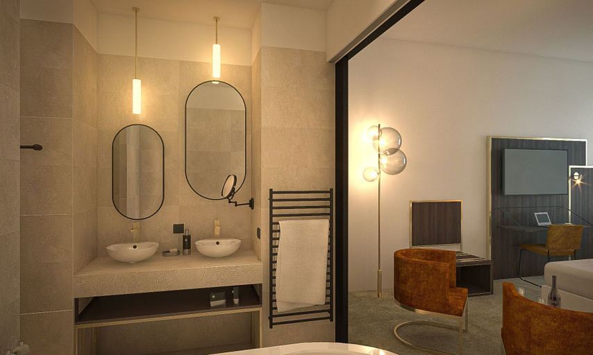 Bathroom 4, Le Grand Hôtel Dieu by SOWELL COLLECTION, Gard