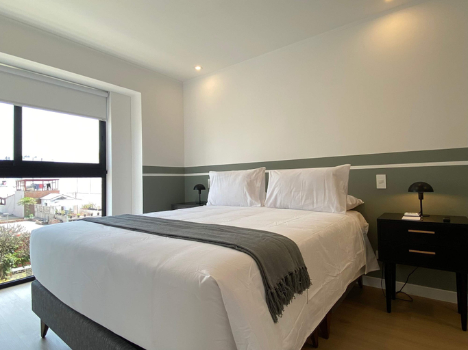 Room 3, w Deluxe 2BR w Balcony View in Miraflores, Lima