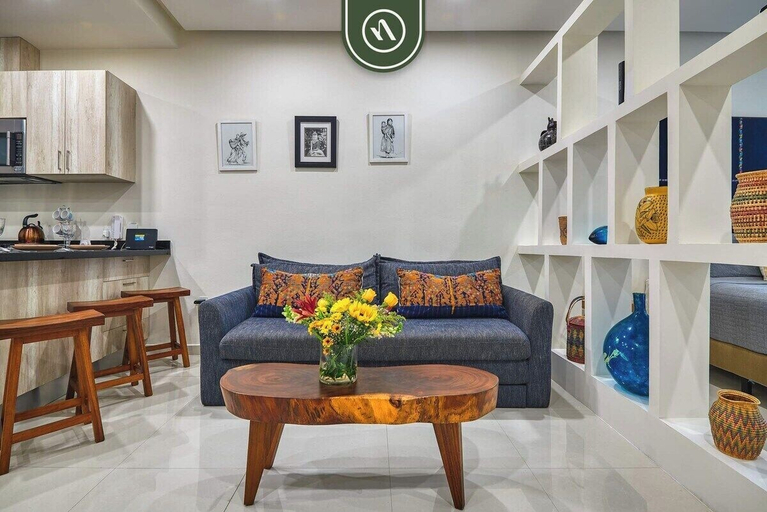 Living area 2, Centric 1 BR Condo With Amazing Rooftop Pool - Gym, Puerto Vallarta