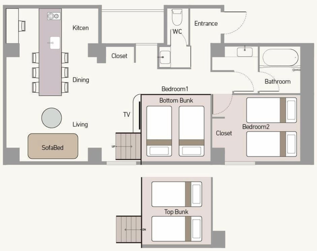 Floor plan 4, HUBEX AKIHABARA, Taitō