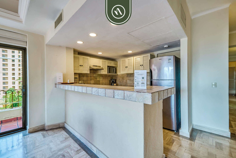 Private kitchen 3, Beachfront 2 BR Condo - Beach - Pools - Tennis, Puerto Vallarta