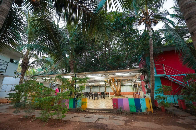 Outdoor dining 2, La Pavi Resort, Viluppuram
