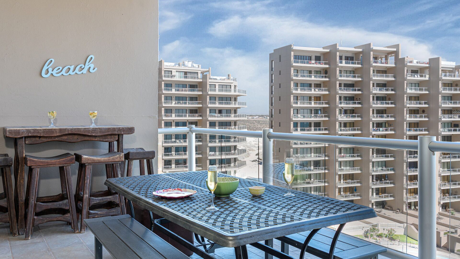 View from room, Cristal 803 2 BR 2 BA Condo @ Las Palomas Phase 1, Puerto Peñasco