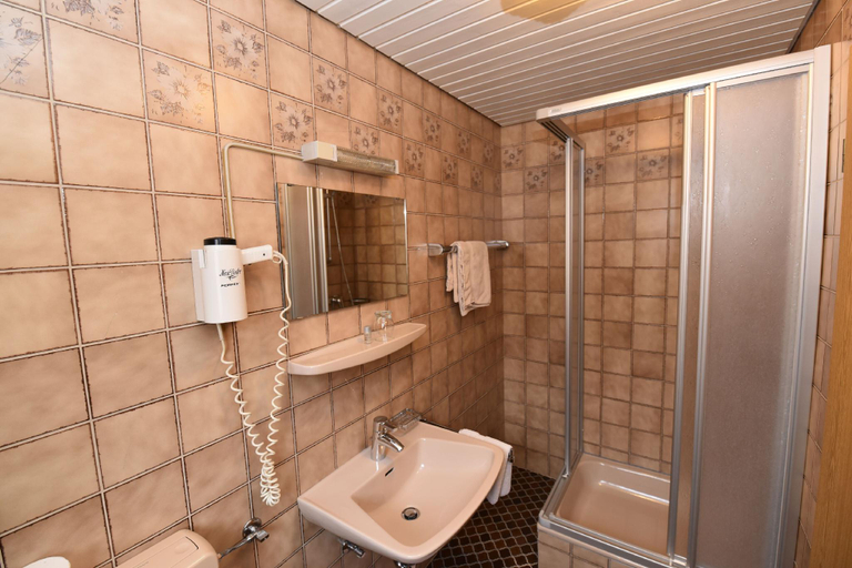 Bathroom 5, Landgasthof Grüner Baum, Hof
