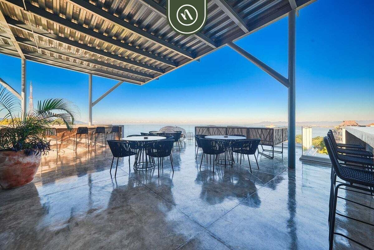 Outdoor dining 3, Ecofriendly 2BR Condo - Private Jacuzzi - Rooftop, Puerto Vallarta