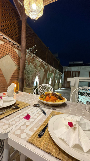 Outdoor dining 2, Riad les 5 terres, Marrakech