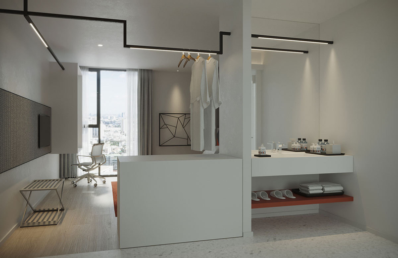 Bathroom 4, Maybis Hotel, Bang Phli
