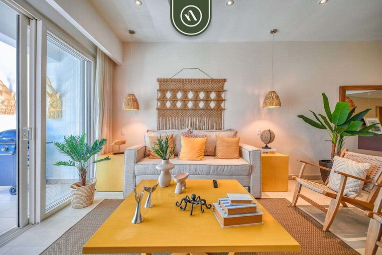 Living area 5, Amazing 2BR Condo in Nuevo Vallarta - Pool - King, Compostela