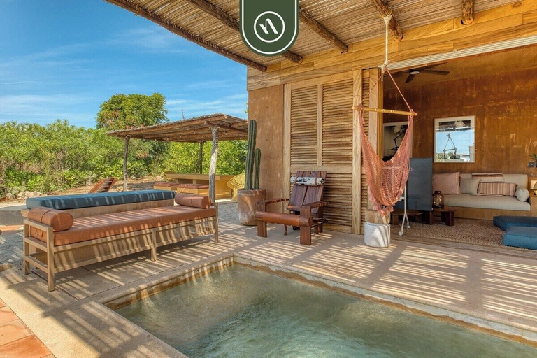 Pool 3, Stunning Two-bedroom Ocean View House - Mazul, Dist. Pochutla