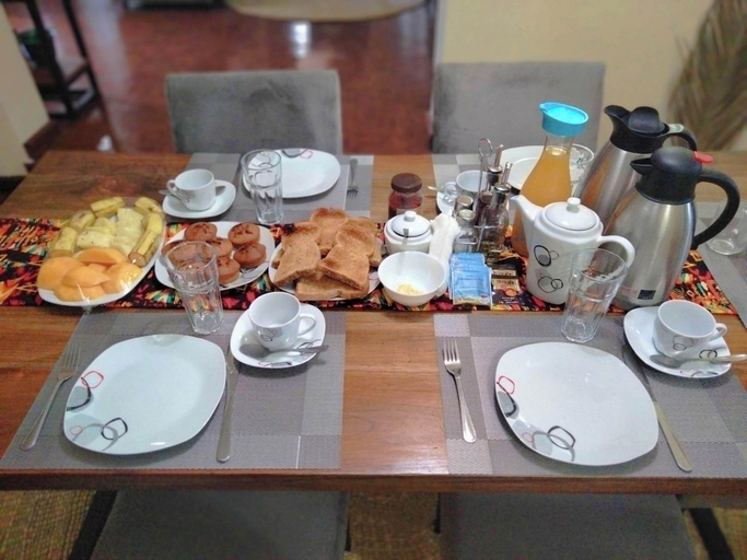 Breakfast meal, Hansat Residence, Arusha Urban