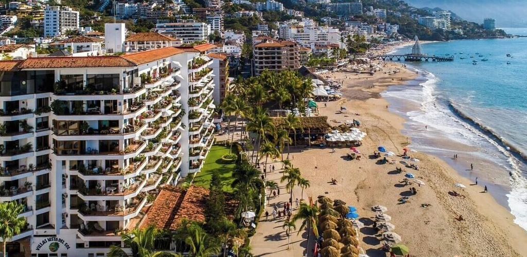 Beach 4, Ocean View 2Br Condo-balcony-beach-pool - 212, Puerto Vallarta
