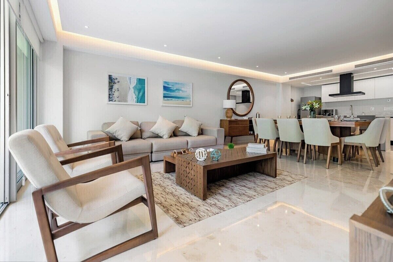Living area 2, Amazing Condo - Beach Access - Spa - Pool, Compostela