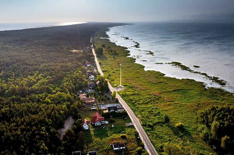 Aerial view 2, Pokoje Gościnne Mila, Nowy Dwór Gdański