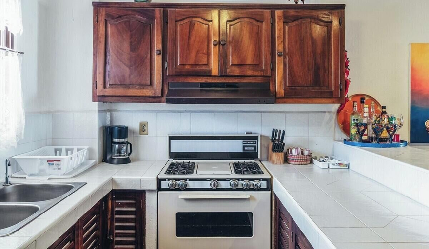 Private kitchen 4, Ocean view 2Br Condo-Balcony-Beach-Pool - 604, Puerto Vallarta