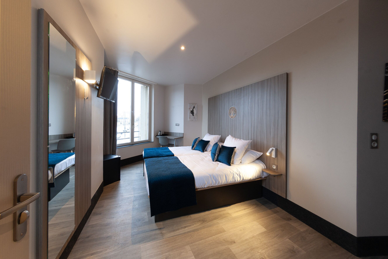 Bedroom 4, HNG Hotel Nancy Gare, Meurthe-et-Moselle