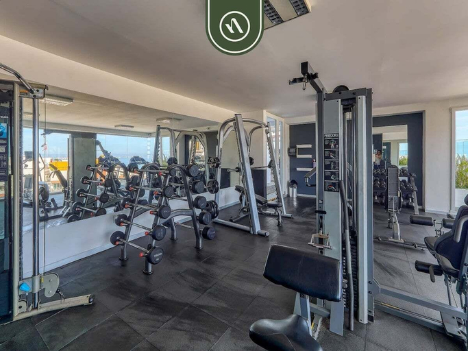 Fitness facility 3, Stunning 2 BR Condo in Romantic Zone - Pool, Puerto Vallarta