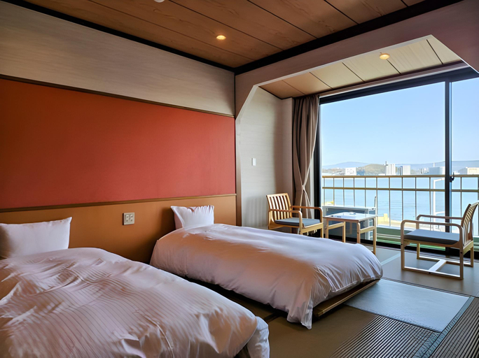 Bedroom 3, Yukeikohan Suitenkaku, Matsue