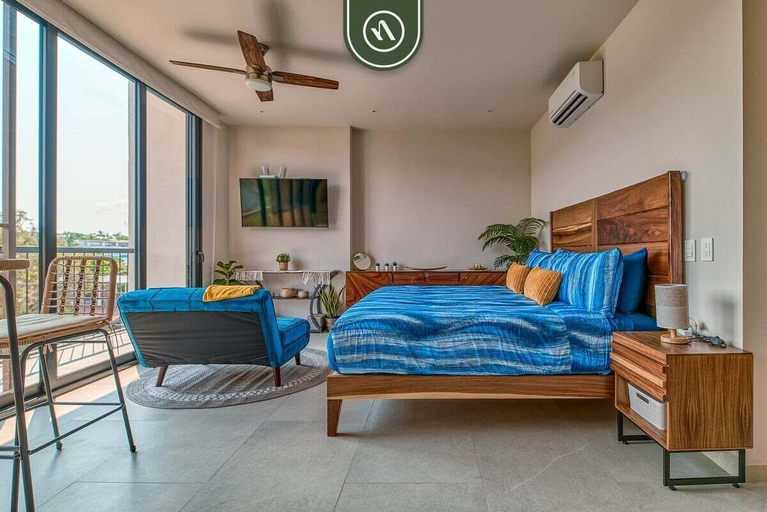 Room 3, Brand New Studio - 2 Min to Beach - Rooftop Pool, Compostela