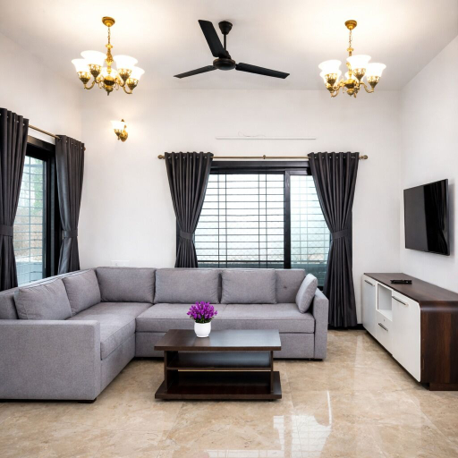 Living area 4, Taaffeite Hotels And Resorts, Pune
