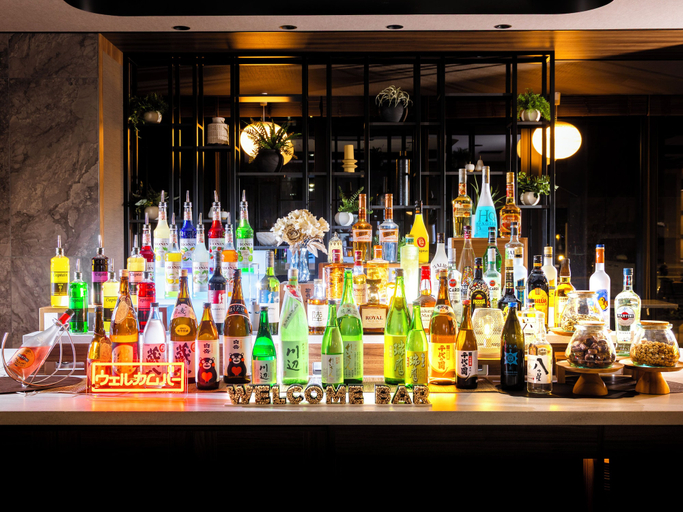Bar (on property), SUPER HOTEL Kirishima Natural Hot Spring, Kirishima