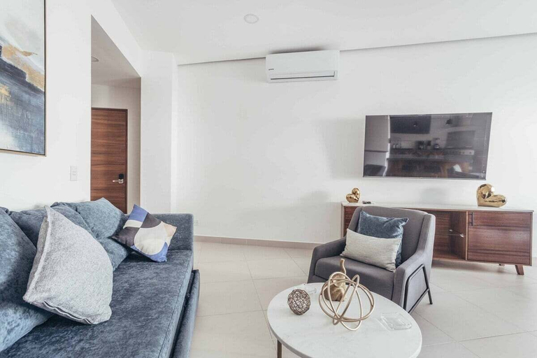 Living area 3, Cozy 2BR House 2 min to the Beach - Pool - Terrace, Compostela