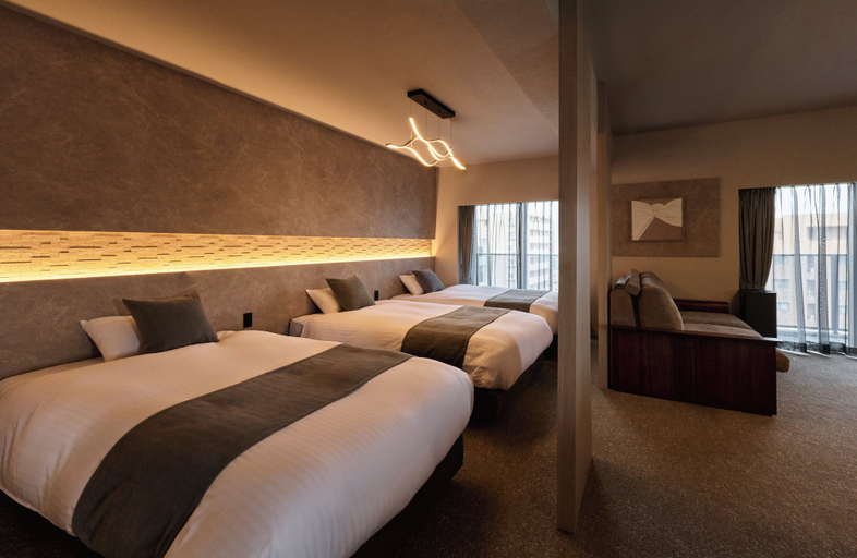Bedroom 4, The Grand Residence Hotel Tenjin, Fukuoka