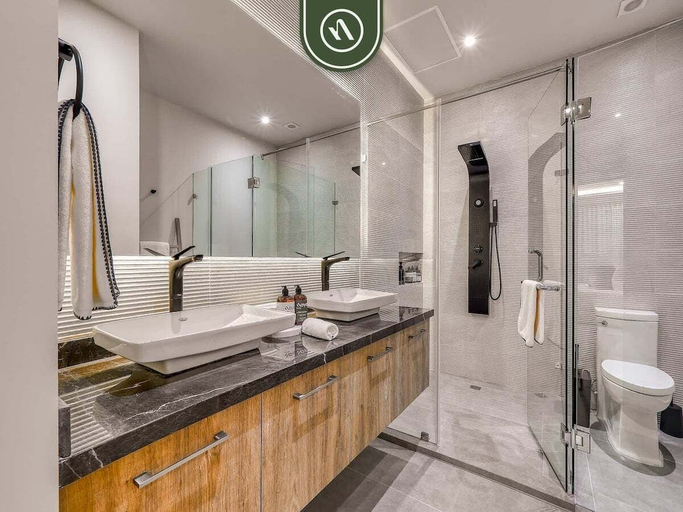 Bathroom 3, Luxury Oceanfront 3 BR Condo With Balcony, Compostela