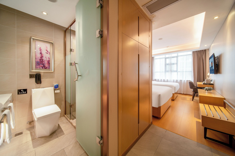 Bedroom 2, Lavande Hotel Huanghuagang Metro, Guangzhou