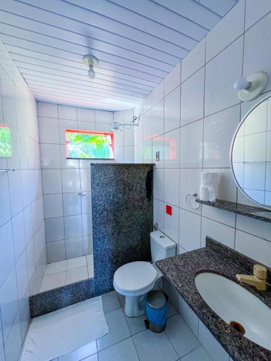 Bathroom 2, Pousada Boa Sorte, Prado