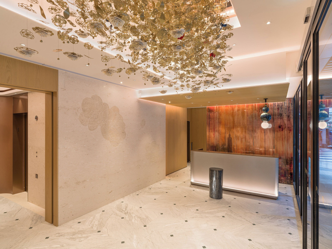 Interior entrance, EverStar Hotel, Taipei City