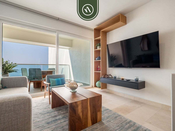 Living area 2, Amazing Apt With Ocean View - King Bed, Puerto Vallarta