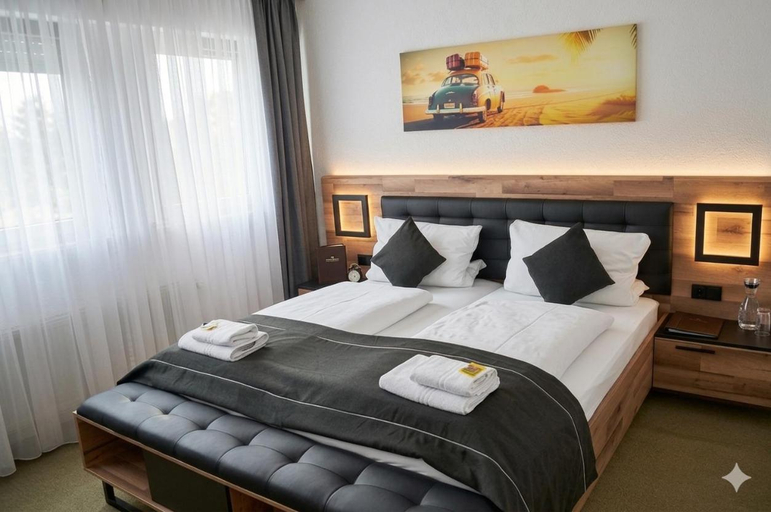 Bedroom 2, Hotel Kuhns Muhle, Rheingau-Taunus-Kreis