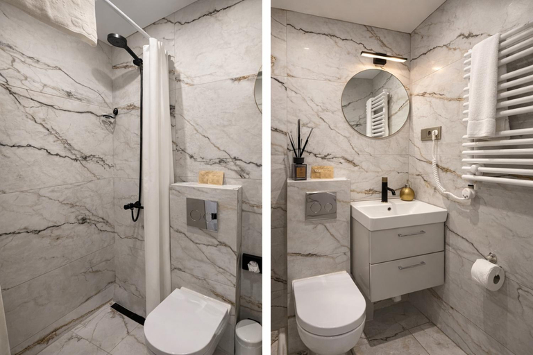 Bathroom 3, MMA Apartament with Private Garden & Terrace, Klaipėdos
