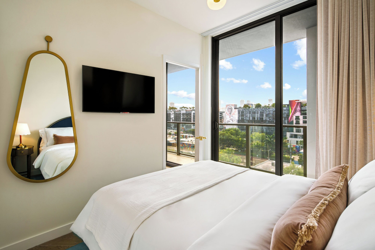 View from room 5, The 27 Wynwood, Miami-Dade