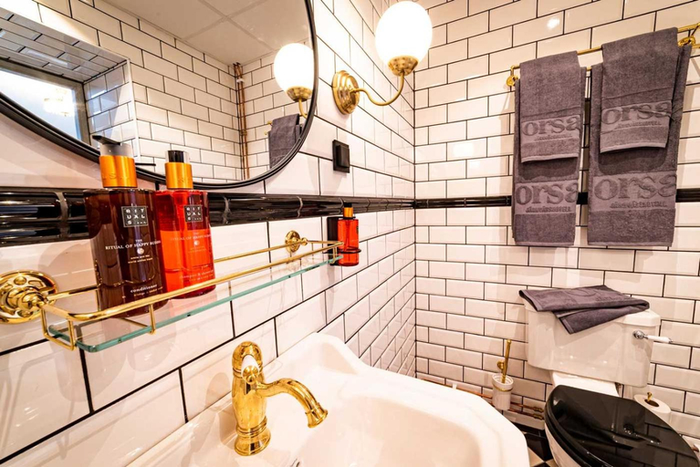 Bathroom 2, Orsa Jarnvagshotell, Orsa