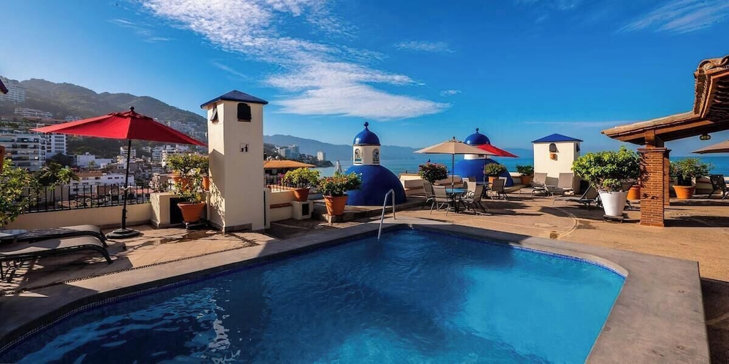Pool 2, Ocean View 1Br Condo-balcony-beach-pool - 202, Puerto Vallarta