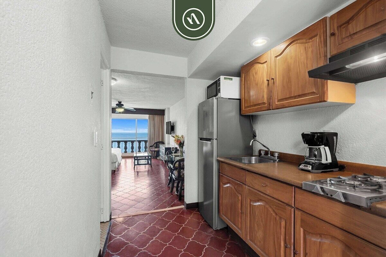 Private kitchen 2, Peaceful Oceanview- Costa Sur Estudio 7, Puerto Vallarta