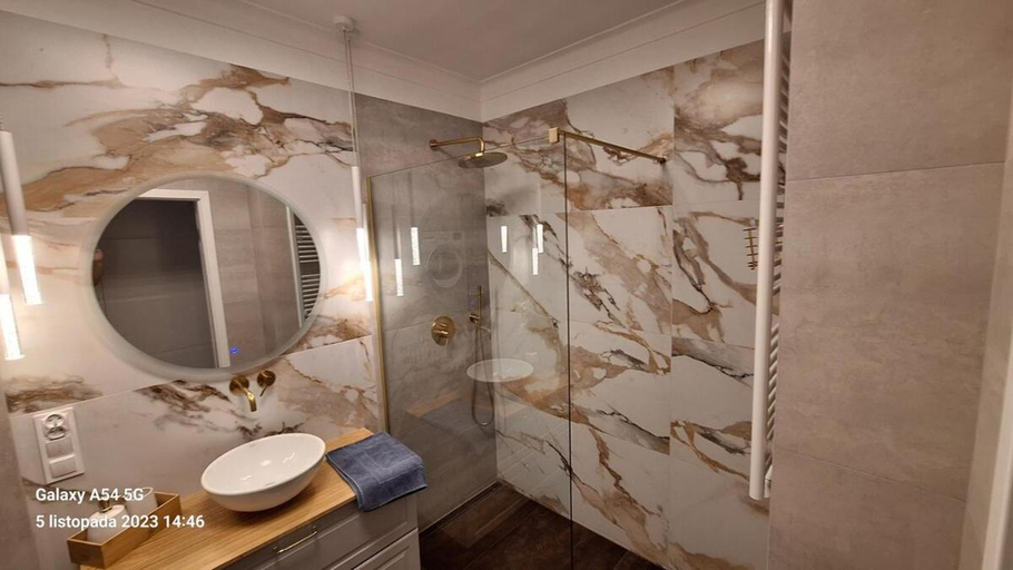 Bathroom 2, Apartment Zamkowa Park, Węgorzewo
